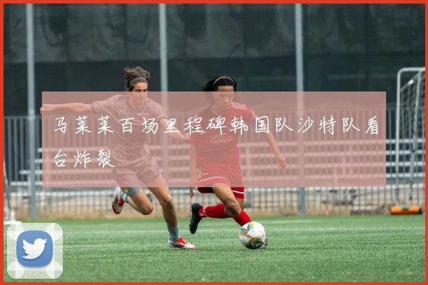 马莱莱百场里程碑韩国队沙特队看台炸裂