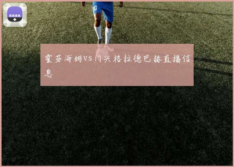 霍芬海姆vs门兴格拉德巴赫直播信息